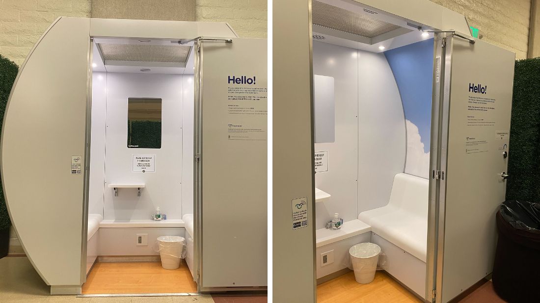 The Garden’s Latest Amenity, a Lactation Pod, is Now Open